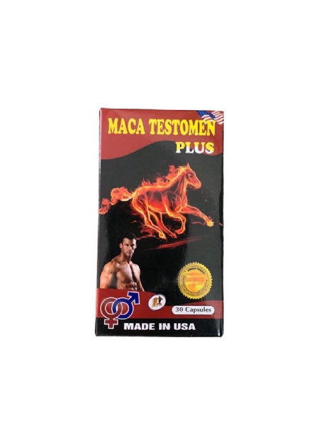 Экстракт маки и женьшеня Maca Testomen Plus 30 капсул CША Либидо ...