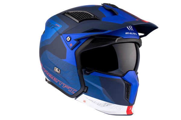 Открытый модульный шлем для мотоцикла STREETFIGHTER SV TOTEM C17 Matt ...