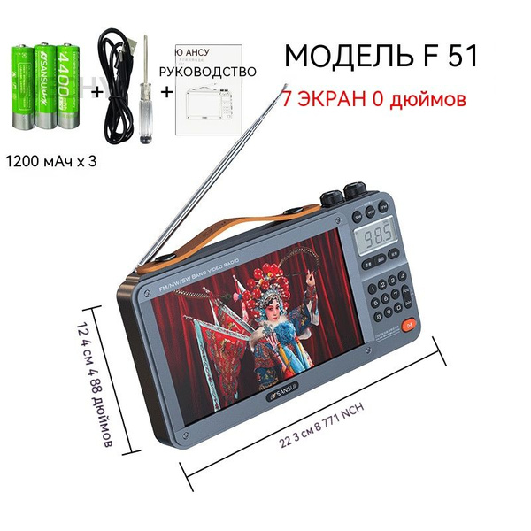 Сетевые радиоприемники SANSUI и портативные громкоговорители с ...