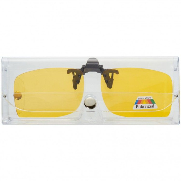 Клипон на очки Azuza А14 с поляризацией Polarized Жёлтые 85% - купить с ...