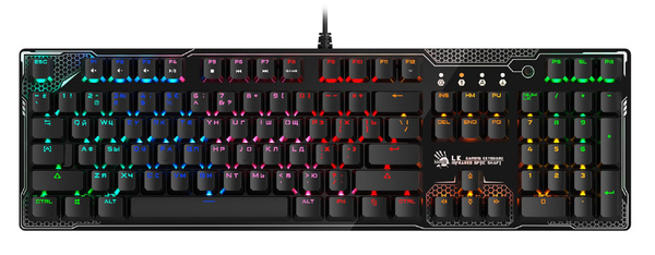 A4Tech Клавиатура Bloody B810R Battlefield механическая черный USB ...