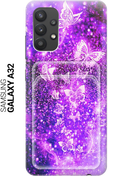 Силиконовый чехол на Samsung Galaxy A32 / Самсунг А32 с рисунком ...