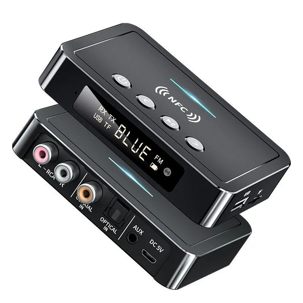 Адаптер FM Bluetooth Трансмиттер Ресивер (Приемник Передатчик аудио ...