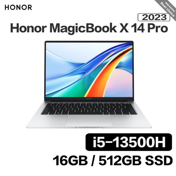 Ноутбук Honor 14" MagicBook X 14 Pro, Intel Core i5-13500H (2.6 ГГц ...