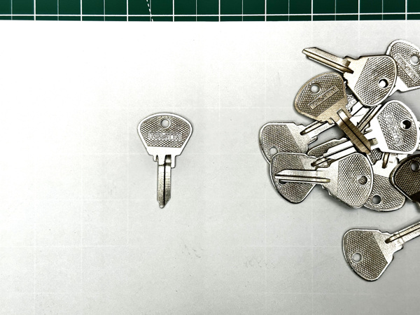 Заготовка ключа зажигания (10шт) ВАЗ 2101-2107 (метал) - арт. 1 ...