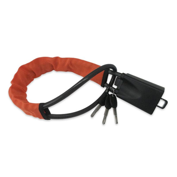 Блокиратор рулевого вала steering wheel lock with 3 key-Orange купить ...