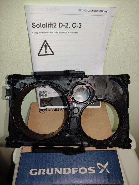 Канализационный насос Grundfos Верхний Корпус для Электродвигателя и ...