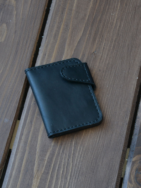 Картхолдер на магните из натуральной кожи. 100%ручная работа ...
