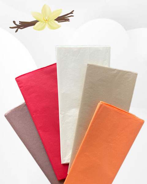 Набор бумаги тишью Шоколадная ваниль , 25 листов - купить по выгодной ...