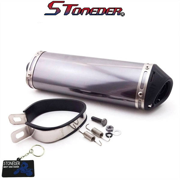 Глушитель выхлопных газов 38mm C хомут STONEDER для 50cc 110cc 125cc ...