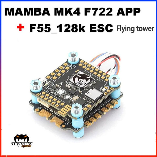 полетный контроллер fpv MAMBA MK4 F722,черное - купить с доставкой по ...
