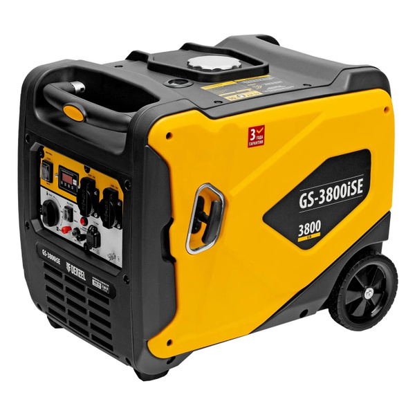 Генератор инверторный GS-3800iSE, 3,8 кВт, 230 В, закрытый корпус ...