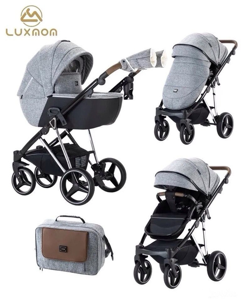 Детская модульная коляска 2 в 1 LUXMOM F1 - купить с доставкой по ...