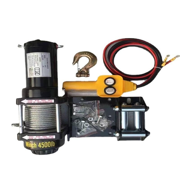 Электрическая лебедка с тросовым пультом дистанционного управления ...