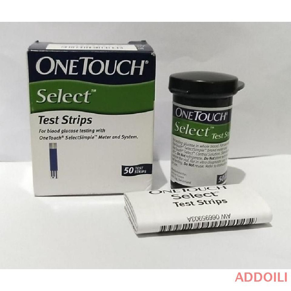 Тест-полоски OneTouch / One Touch Select Simple 50 штук срок годности ...