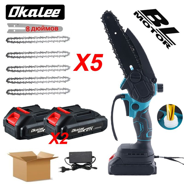 Пила аккумуляторная цепная / пила аккумуляторная цепная / Беспроводная ...