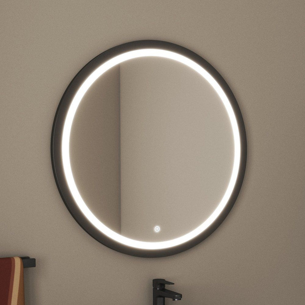 Характеристики Зеркало круглое Bauedge Loft D60 со светодиодной ...