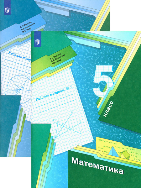 Математика. 5 класс. Рабочая тетрадь. В 2-х частях. ФГОС | Якир Михаил ...