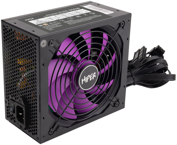 Блок питания Hiper 800W ATX HPB-800SM - купить с доставкой по выгодным ...