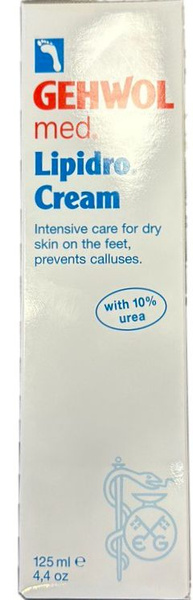 GEHWOL Крем Гидро-баланс для ног с мочевиной 10% Lipidro-creme, 125 мл ...