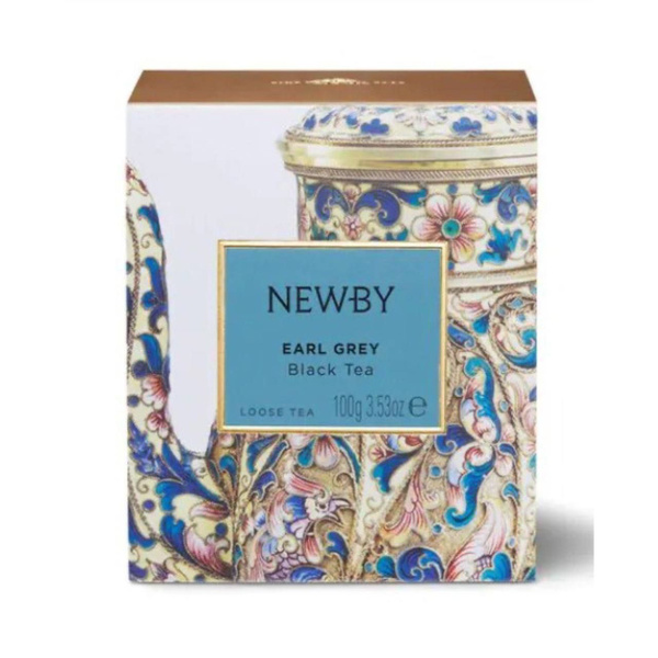 Newby Earl Grey Black Tea 100 грамм - купить с доставкой по выгодным ...