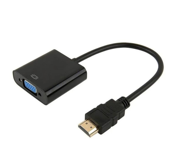 Кабель переходник / Адаптер HDMI - VGA, для монитора / телевизора, 15 ...