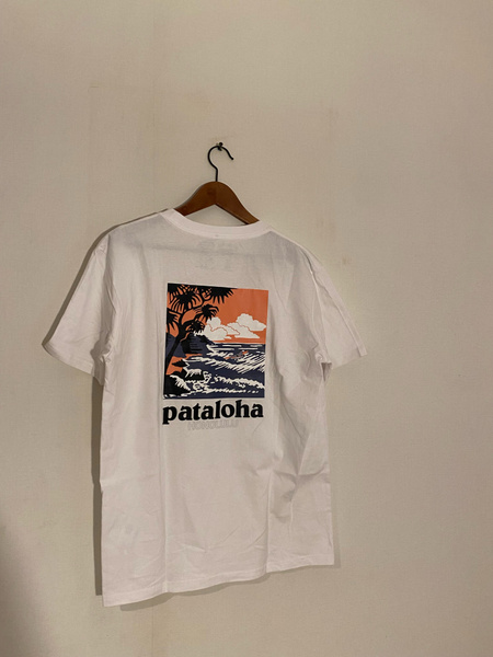 Футболка Patagonia, размер 50, цвет белый, черный - купить по выгодной ...