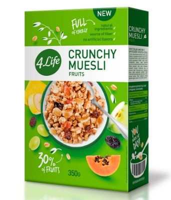 Мюсли фруктовые хрустящие, 4Life - купить с доставкой по выгодным ценам ...