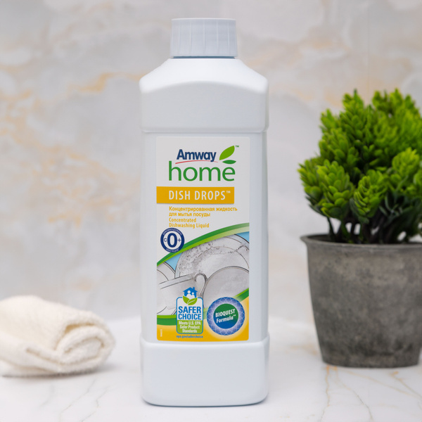 Средство для мытья посуды Amway Home Dish drops 1 л. - купить с ...