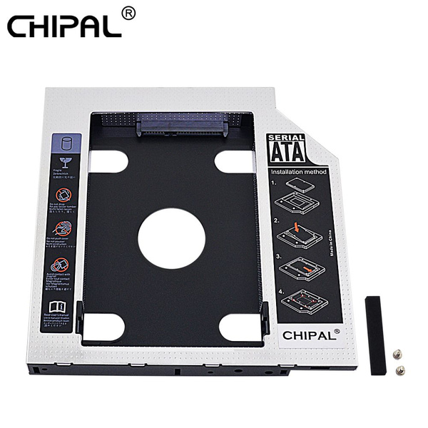 Характеристики Переходник салазки для SSD ноутбука CHIPAL optibay 12 ...