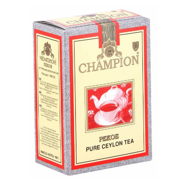 Чай черный Champion Pekoe листовой 100 г - купить с доставкой по ...