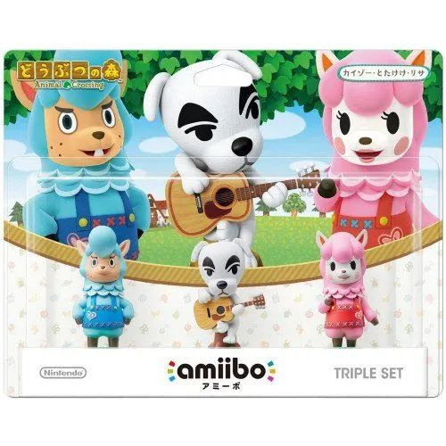 Фигурка героя Amiibo Animal Crossing Nintendo, 3 шт - купить с ...