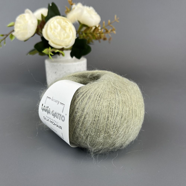 Пряжа Silk Mohair кид мохер на шелке цвет 30144 - купить с доставкой по ...