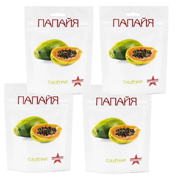 Папайя сушеная, Вьетконг, 70 г/4уп - купить с доставкой по выгодным ...