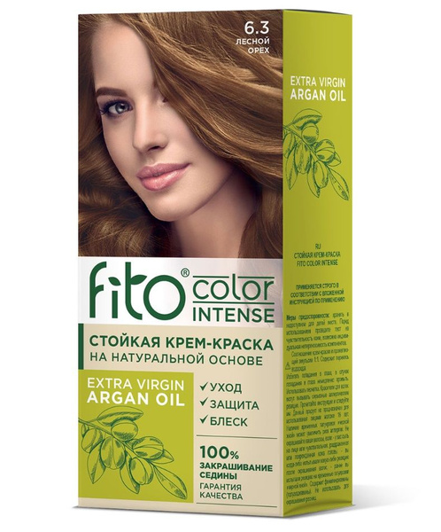Краска для волос Fito color intense 115мл тон 6.3 Лесной орех купить на ...