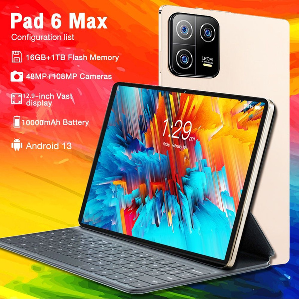 Купить планшет Poco SD-Gold-Pad6 Max-P60Pro SD-4-5-5 12.9", 1024 GB по ...