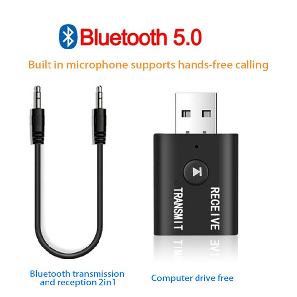 Характеристики Блютуз адаптер Bluetooth 5.0 AUX, USB приемник ...