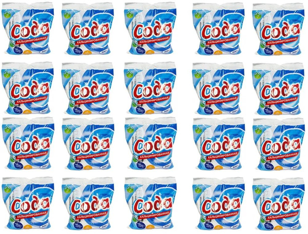 Сода кальцинированная 600 гр x 20 штук купить на OZON по низкой цене ...