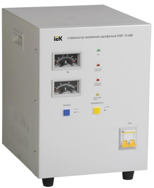 Стабилизатор напряжения Iek IVS10-1-10000 СНИ1-10 кВА однофазный ИЭК ...