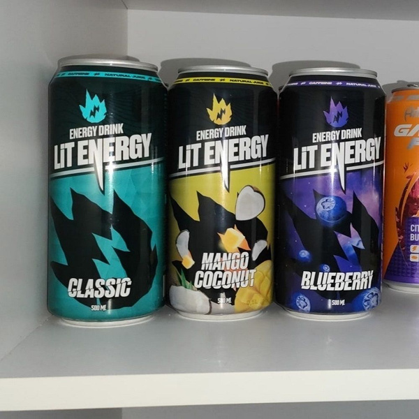 Лит Энерджи "LIT ENERGY" Энергетики "Черника" 12шт. х 450мл - купить с ...
