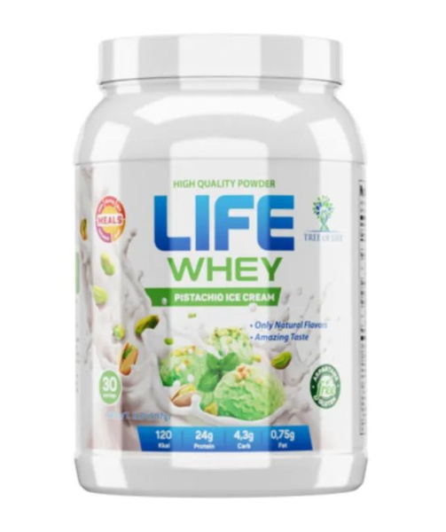 Протеин Tree of Life Whey, 907 гр, вкус: фисташковое мороженое - купить ...