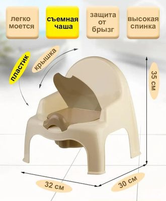 Горшок детский стульчик,023 - купить с доставкой по выгодным ценам в ...