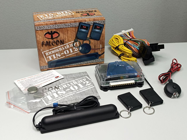Устройство противоугонное Falcon Иммобилайзер TIS-012, 2 ключа-метки ...