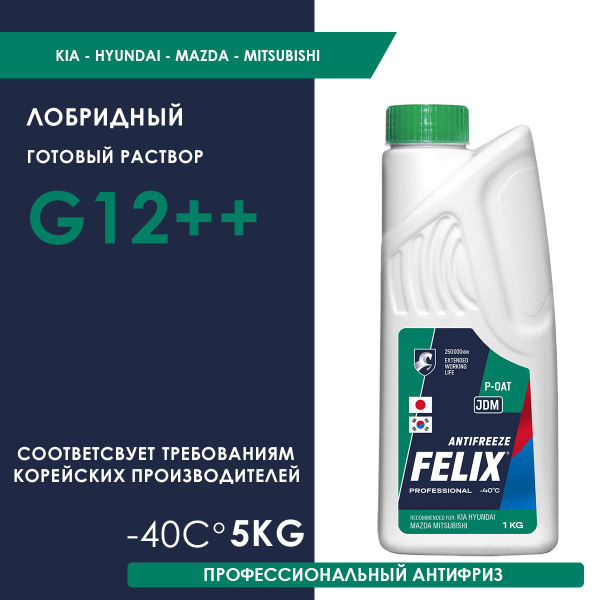 Антифриз FELIX Охлаждающая жидкость JDM купить по выгодной цене в ...