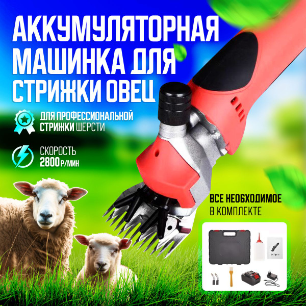 Машинка Для Стрижки Овец Аккумуляторная Купить