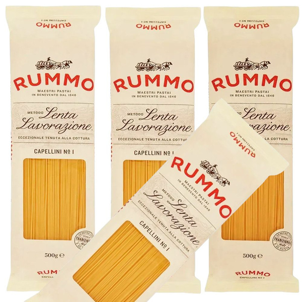 Спагетти Капеллини №1 RUMMO Италия, 500г*4штуки купить на OZON по ...