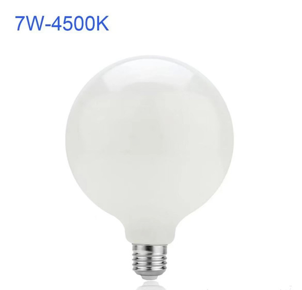 Светодиодная Лампочка Шар 1 Лм 4500 К - купить в интернет магазине OZON ...