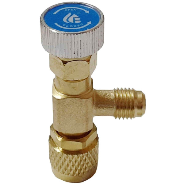 Вентиль сервисный HC-1222 с резьбой 1/4"M- 1/4"F SAE для заправки ...