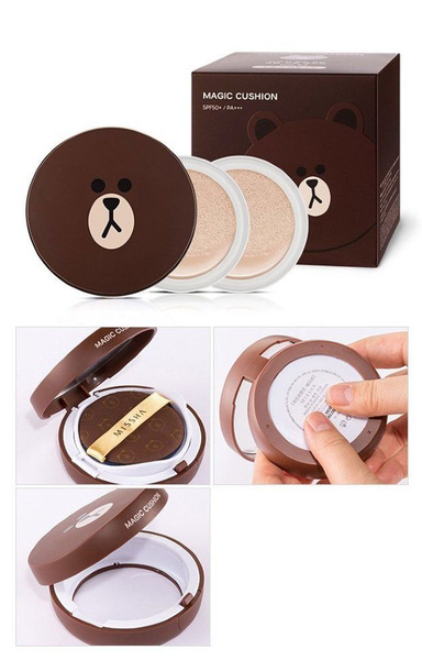 MISSHA.Тональная основа - кушон для лица с устойчивым покрытием ...