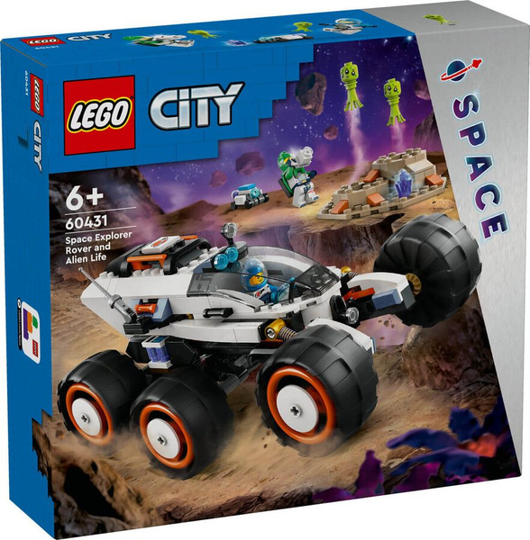 60431 Космический исследовательский робот LEGO City и инопланетянин ...